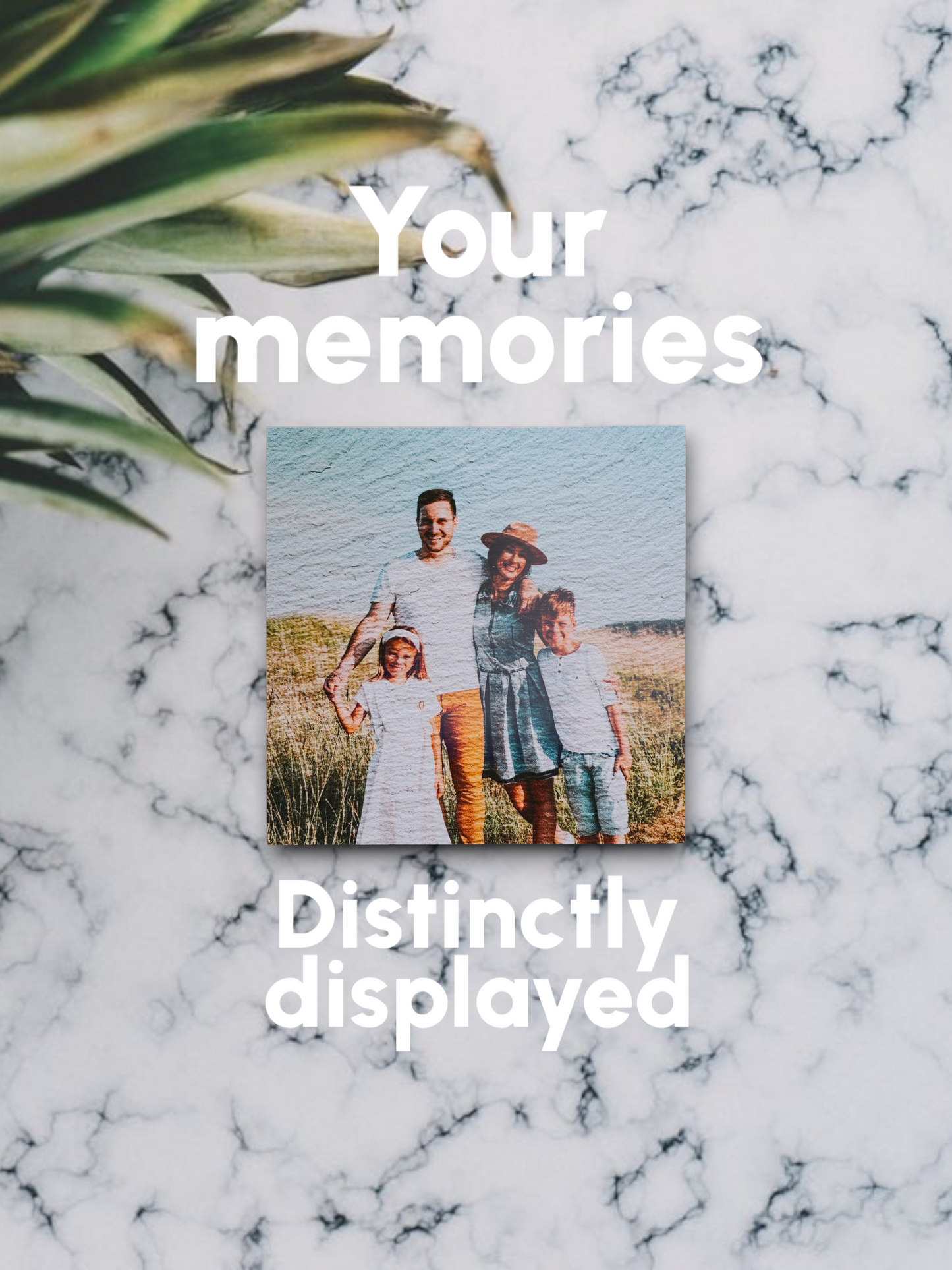 Custom Full Color Photo Slate Coaster